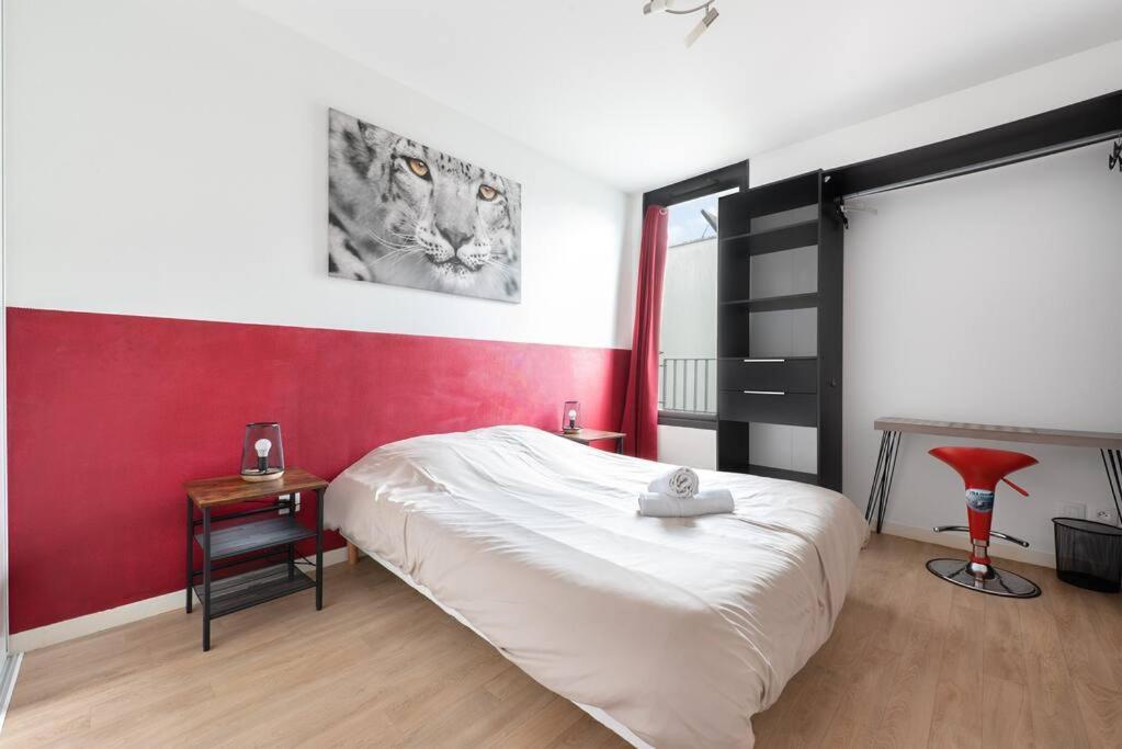 T3 Terrasse + Parking - Proche Aeroport Et Meet Apartment *