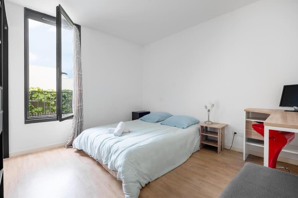 T3 Terrasse + Parking - Proche Aeroport Et Meet